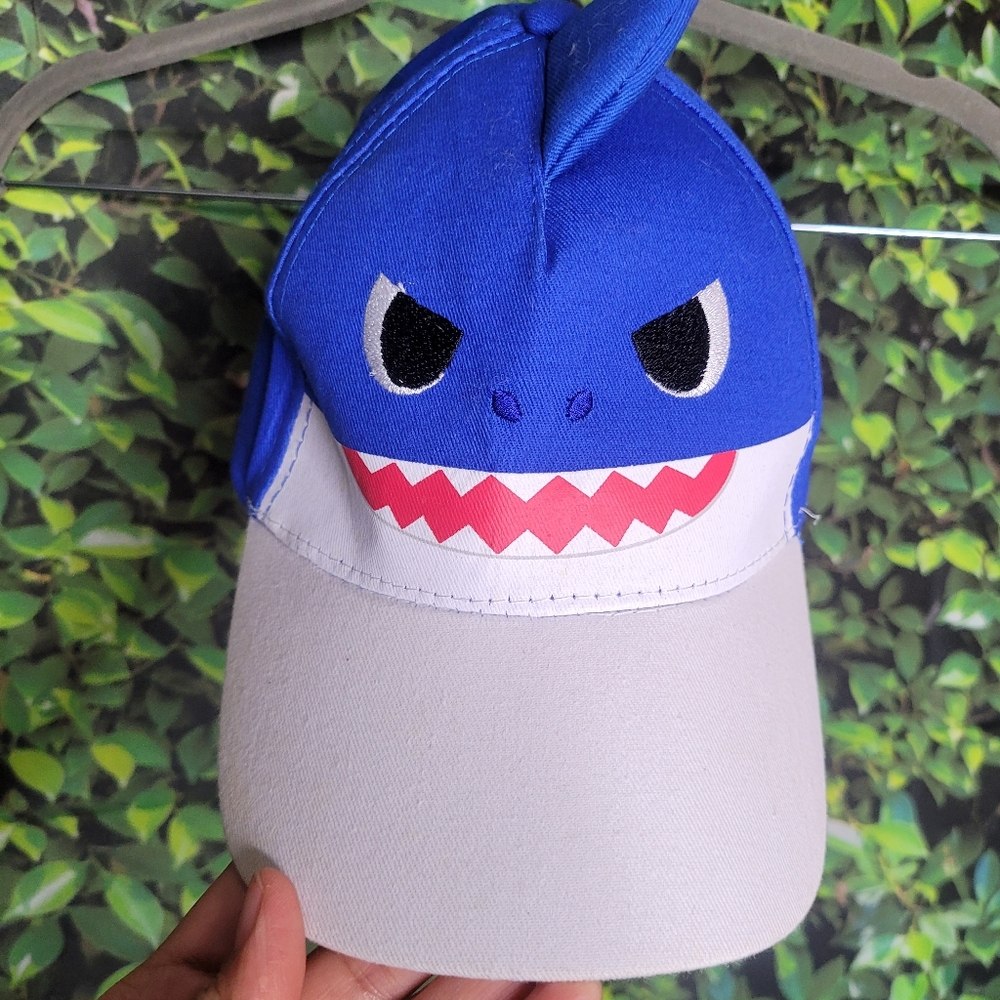 Baby Shark Blue Cap Hat Kids Boys Baby Sun Protective PinkFong Daddy Shark